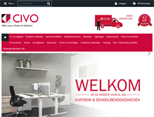 Tablet Screenshot of civo.nl